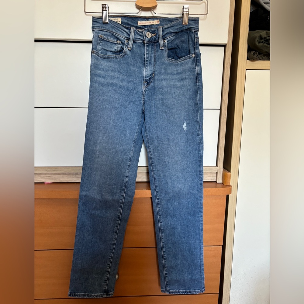 Levi’s 724 Crop Straight Jeans 24